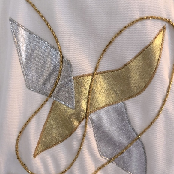 3 Pc SUIT. Marie St. Monet Sz 8  WITH LEATHER - Picture 3 of 12